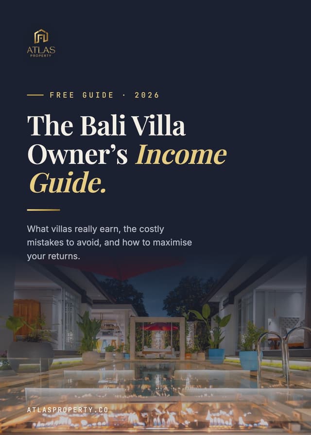 Cover of The Bali Villa Owner's Income Guide